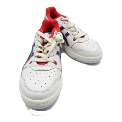 COMME des GARCONS Asics Sneakers FLK101W2327 leather rubber White NEW mens #7