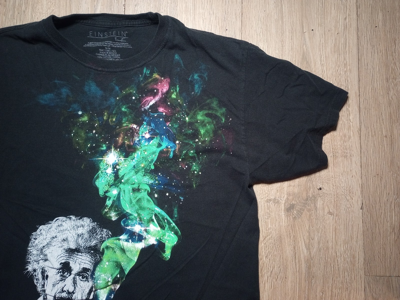 Vintage Albert Einstein Psychedelic Pipe Graphic … - image 3
