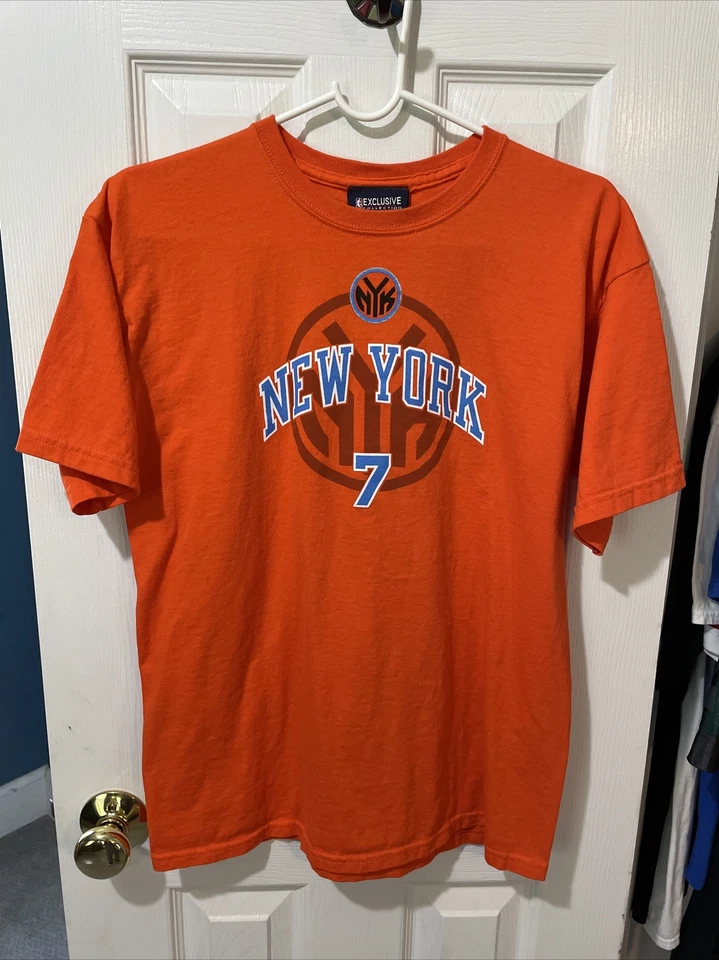 Camisa naranja XL Carmelo Anthony New York Knicks colección exclusiva de la NBA para niños Foto 2 de 2