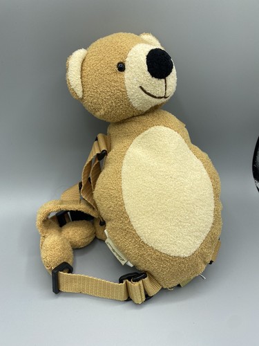 Eddie Bauer Teddy Bear Child Safety Harness Backpack Toddler Safety Leash | eBay
