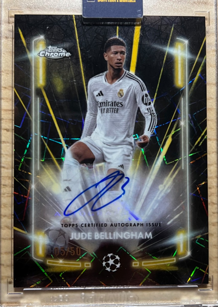2024-25 Topps Chrome Uefa Club Competitions - Black Lazer 