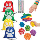 Paw Print Handout Kit Assortment May Vary