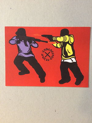 EMORY DOUGLAS, Ausstellungseinladung, The Outsiders Gallery, 2011