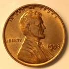 1953 D Lincoln Wheat Cent #13b Almost Uncircular Rare Coin