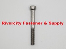 M6-1.0x55 Stainless Socket Allen Head Bolts M6x1.0 x 55 Screws 6mm x 1.0 x 55mm