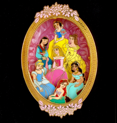 The Disney Keepsakes 2005年 Disney DLR Featured Artist Collection 2005 Princess Portrait