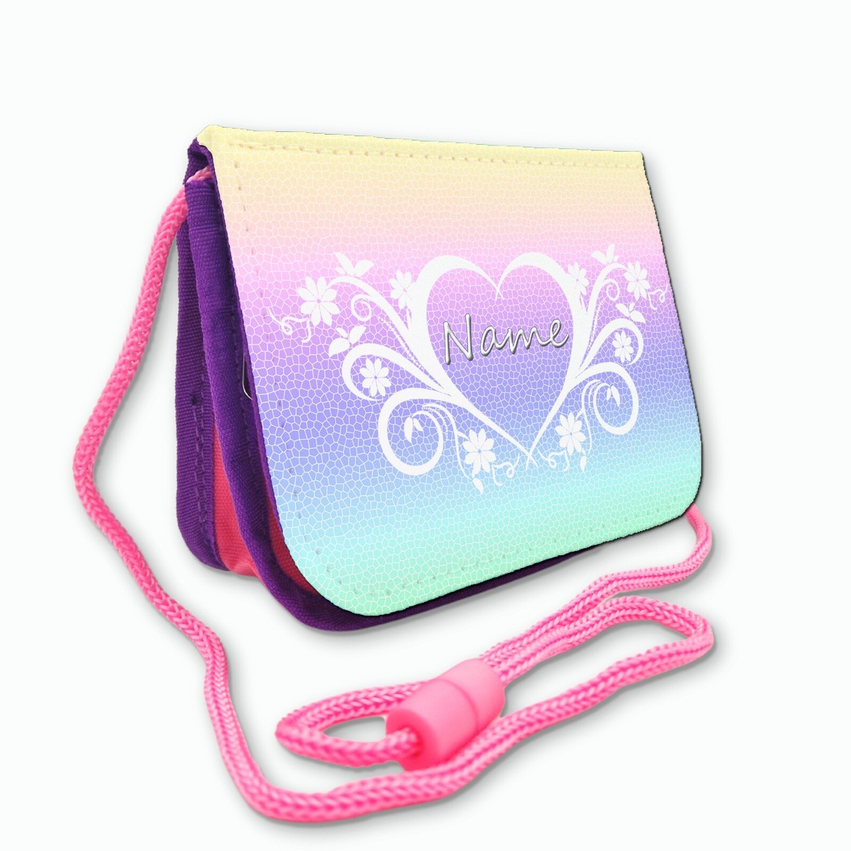 Niedliche Bauchtasche Für Mädchen 4-13 Jahre – Verstellbar, Mit Buchstaben-Patch, Perfekt Als Geburtstagsgeschenk