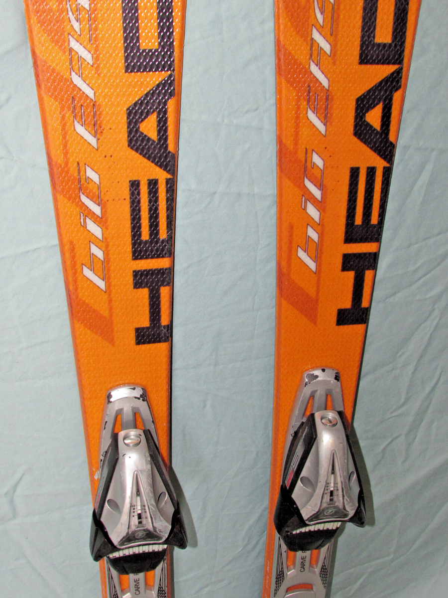 HEAD Big Easy all mountain short skis 130cm w/ Tyrolia Superlight