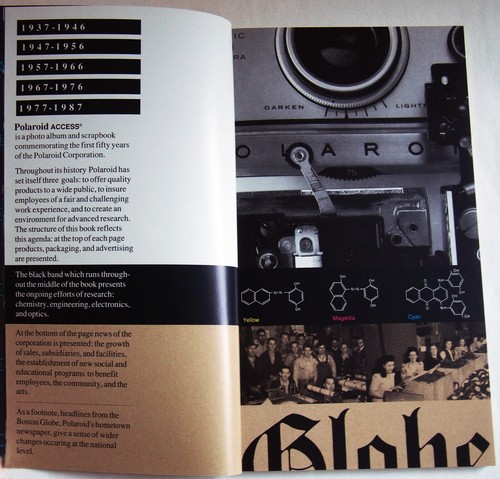 POLAROID / ACCESS / FIFTY YEARS / PBK POLAROID CORP. ACCESS PRESS 1989 / RARE - Imagen 2 de 4