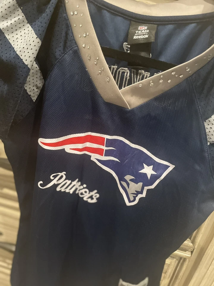 Ropa del equipo NFL Gronkowski # 87 New England Patriots Reebok Jersey Cuello en V Talla M Foto 2 de 4