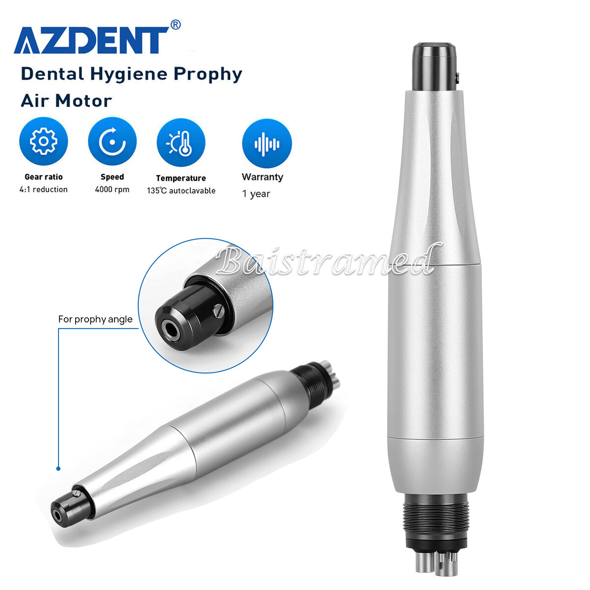 Dental Cordless Hygiene Prophy Handpiece/ Hygiene Prophy Air Motor