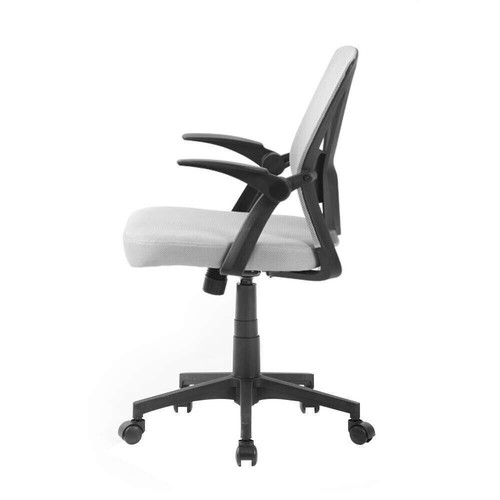 Artiss Office Chair Gaming Executive Computer Chairs Study Mesh Seat Tilt Grey - Picture 2 of 11
