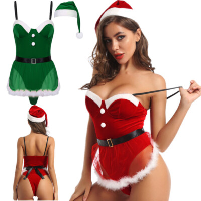 Damen Sexy Miss Santa Weihnachtsfrau Cosplay Kostm Set Body Dessous Reizwsche | eBay.de Damen Sexy Miss Santa Weihnachtsfrau Cosplay Kostm Set Body Dessous Reizwsche | eBay.de