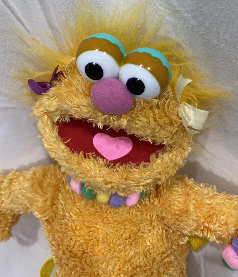 Mochila de Peluche Sesame Street Zoe 2003 Ajustable Pequeño Niño Juguete Llevar Foto 4 de 4