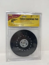 Ivy Classic 42384 7” Turbo Backing Pad With 5/8” - 11 Thread Locking Nut