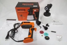 Anttctig Electric Paint Gun Sprayer 5PA8004 New Open Box - 4 Copper Nozzle Tips