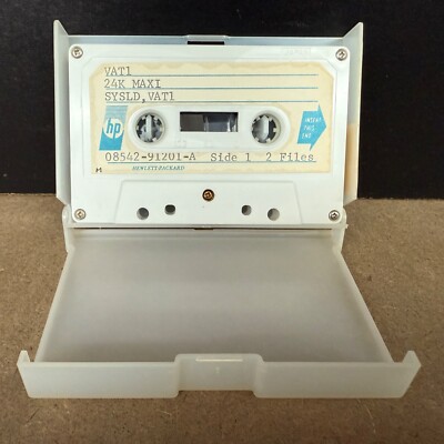 Hewlett Packard HP Data Cassette VAT 24K MAXI SYSLD 08542-91201-A for HP 82161A