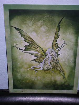 Amy Brown - Green Sprite - SIGNED - OUT OF PRINT