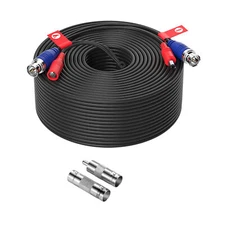 ZOSI All-in-One 100ft BNC for CCTV Security Camera DVR Power CCTV Video Cable 