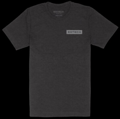   GENUINE EOTECH ULC FRAMED LOGO MEN'S BLACK T-SHIRT SIZE XL XXL SKU# EOT-10212