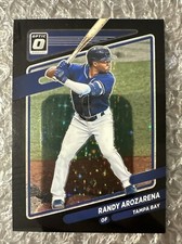 2021 Donruss Optic Pandora Prizm 143 Randy Arozarena Tampa Bay Rays /149