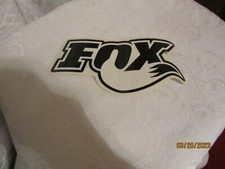 NOS Fox Decal 4 3/8" Tall by 9" Wide