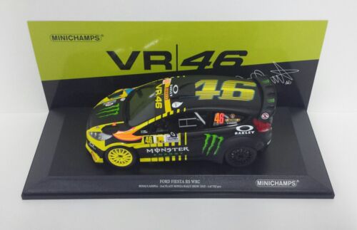 MINICHAMPS 1/18 Model Diecast Car Rally valentino rossi Ford Fiesta Monster - Picture 3 of 10