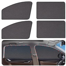 Zatooto Car Window Shades Car Window Covers Baby Breathable Mesh Uv Heat