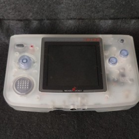 SNK NEOGEO POCKET Color Clear Console W/Manual and Box set, Working, Japan