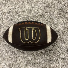 NCAA Wilson GST Leather Football-Fully Game Prepped