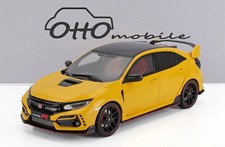 HONDA CIVIC TYPE R GT FK8 SPEC EURO 2020 YELLOW 1/18 OTTOMOBILE OT1111