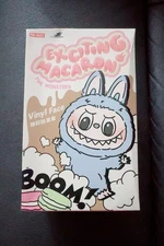 SESAME BEAN - Authentic POP MART Labubu Monsters Exciting Macaron Plush 