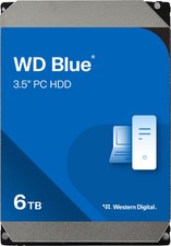 WD - Blue 6TB PC Internal Hard Drive for Desktops