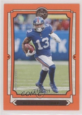 2019 Panini Legacy Orange 148/199 Odell Beckham Jr #75 0a3