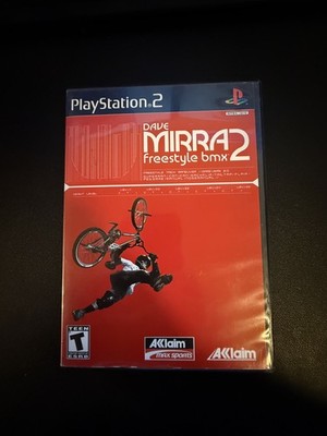 PlayStation 2 Dave Mirra Freestyle BMX 2 Manual, and Disk Tested Working