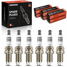 A-Premium Iridium Platinum Spark Plugs Pack of 6 Compatible with ... Fast Ship
