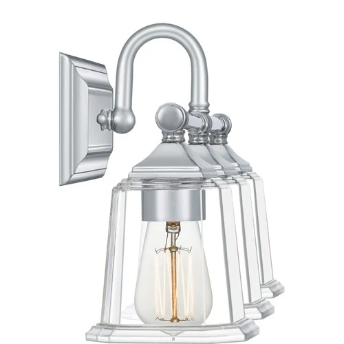 Quoizel NLC8603 Nicholas 3 Light 22"W Bathroom Vanity Light - Chrome - Picture 11 of 12