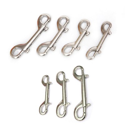 Karabinerhaken Klipp 360 Grad Bolzen Doppelt Edelstahl Ended Karabiner