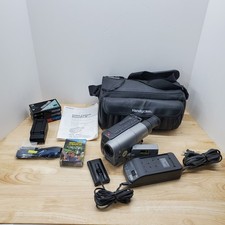 Sony Handycam Kit CCD-TRV21 Video 8 24X Steady Shot Camcorder, Charger Tested