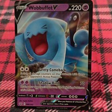 Pokemon TCG Wobbuffet V 086/202 Sword & Shield Ultra Rare Holo EN