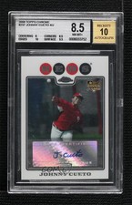 2008 Topps Chrome Johnny Cueto #237 BGS 8.5 Auto 0d69