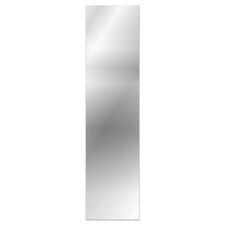 Rectangular Bathroom Frameless Mirror Wall Mount  with fixings 300mm x 1200mm