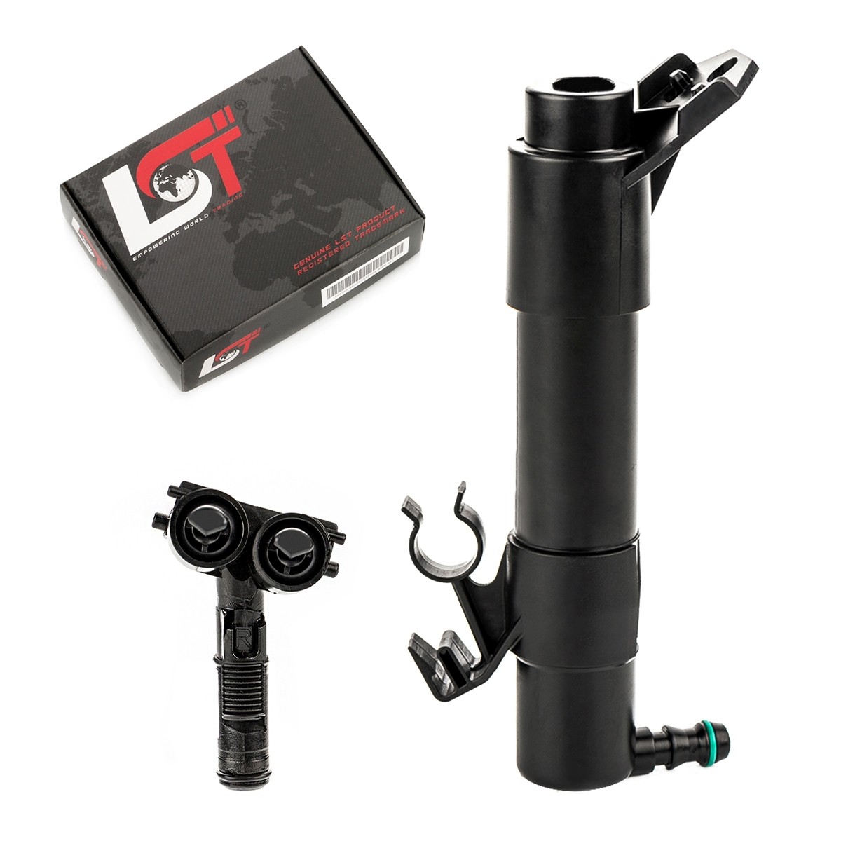 Headlight cleaning nozzle right for VW EOS 1F up to 04/2007