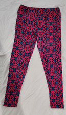 Lularoe Leggings TC Tall  Curvy 12-18 Floral Paisley Geometric