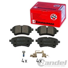 ZIMMERMANN BREMSBELÄGE mit SCHRAUBEN HINTEN passend für AUDI A4 A5 A6 A7 Q5 | 26