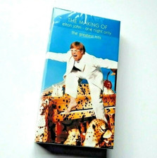 ELTON JOHN Making of One Night Only VIDEO (2000) Rare Hello Magazine Promo VHS