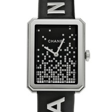 Used CHANEL boyfriend Wanted Do medium H7470 Wrist watch Women Black