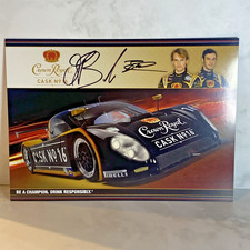 Vintage 2008 IMSA Cheever Racing Promo SIGNED Antonio Garcia & Matteo Bobbi