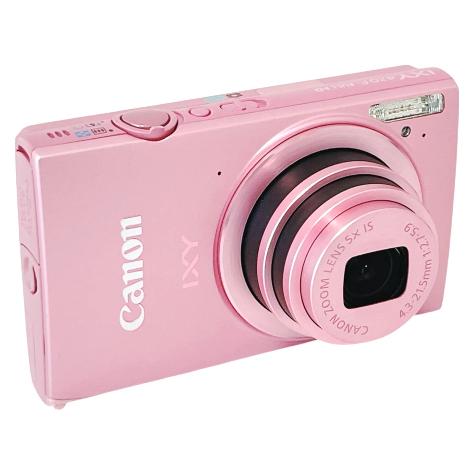 Canon IXY 420F PowerShot ELPH 320 HS IXUS 240 HS Pink Digital Camera From Japan - Image 2 of 4