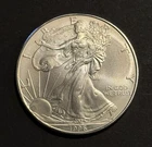 1996 Silver American Eagle 1 Oz Silver .999 Fine 1 Troy Ounce Pure Silver BU